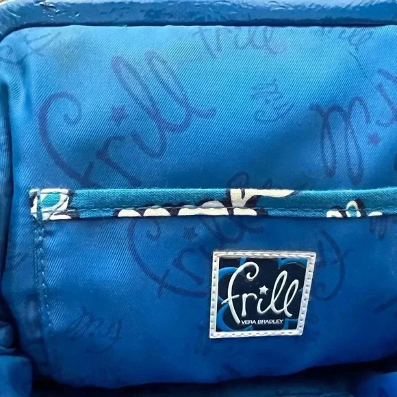 Frill by Vera Bradley, Blue Lagoon, crossbody purse - Picture 6 of 12